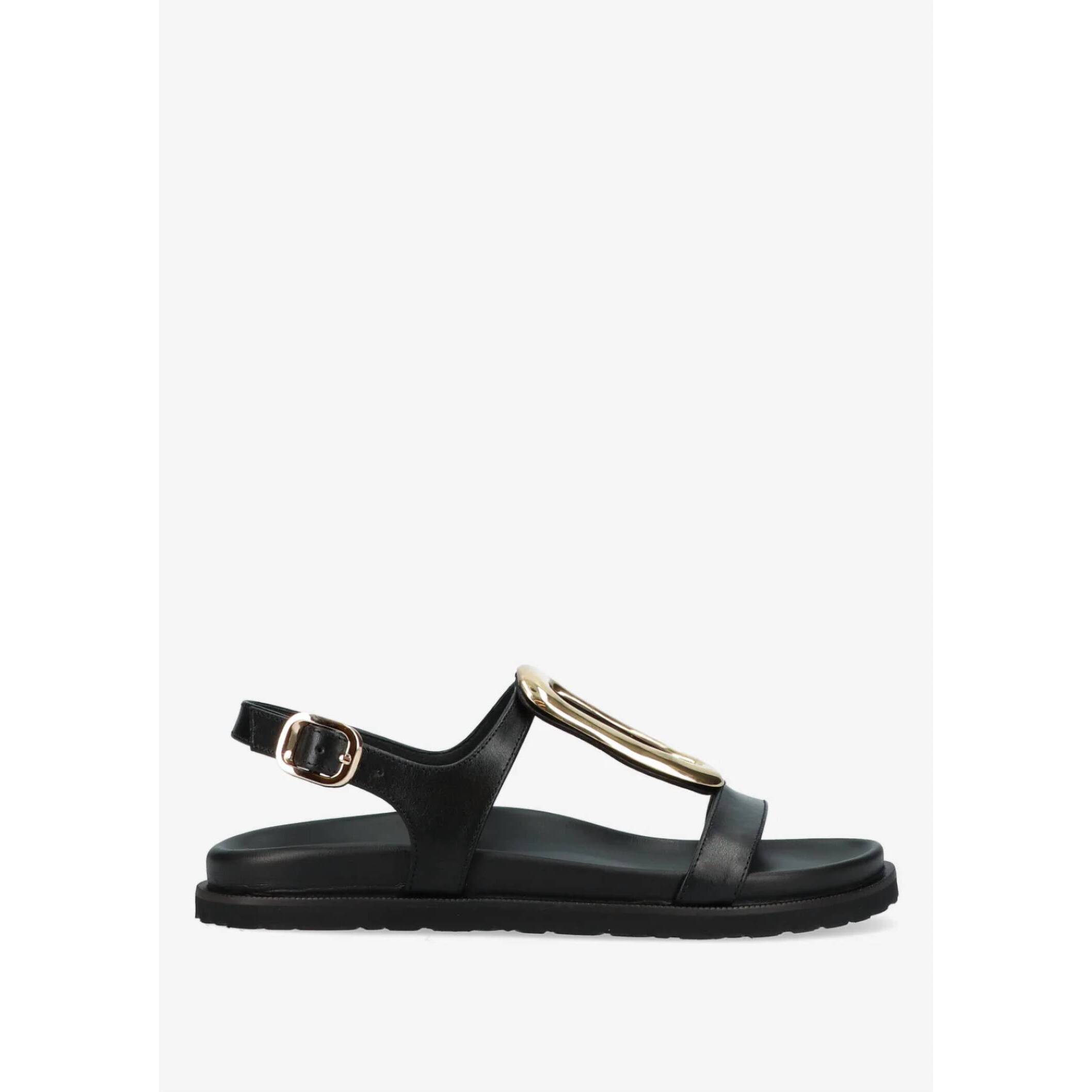 New Makris Women's V31 Sandal In Lux Black